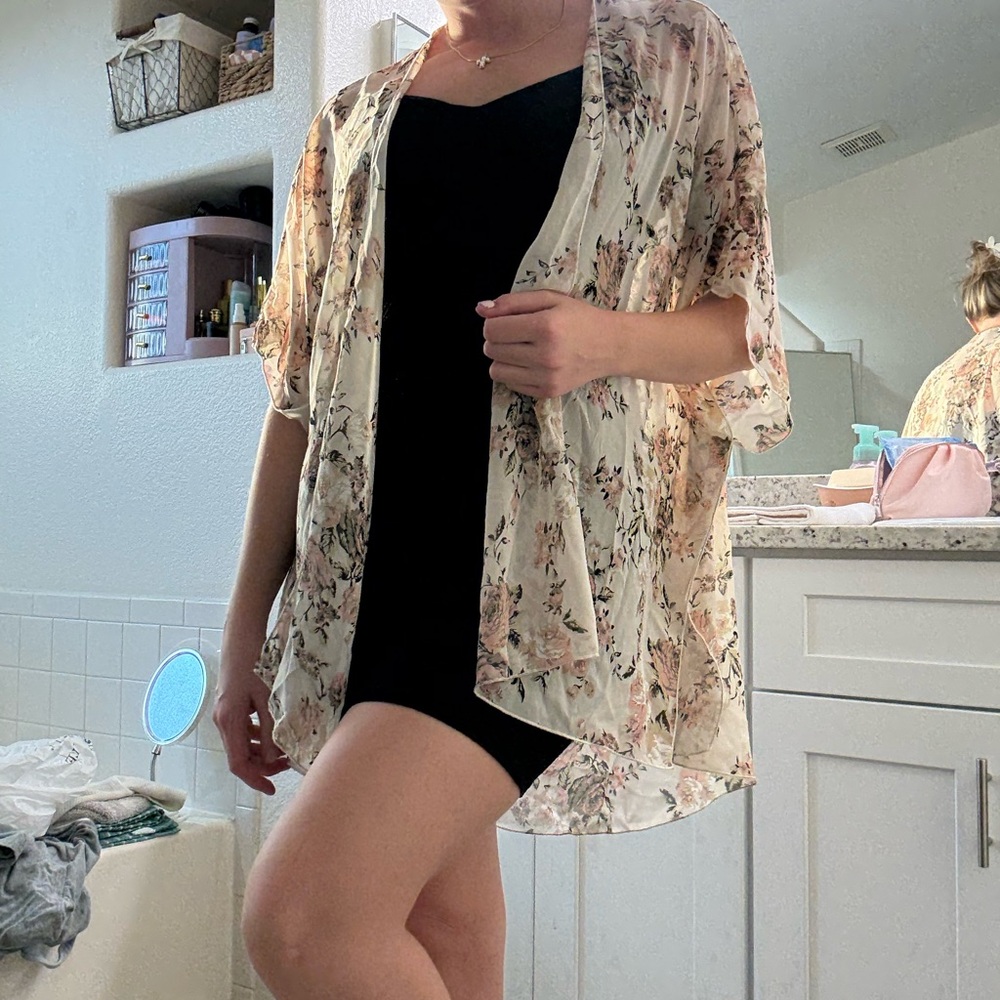 Floral Kimono Cardigan